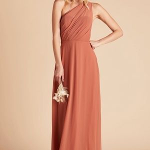 Birdy Grey Bridesmaids Dress - KIRA DRESS CHIFFON TERRACOTTA - M